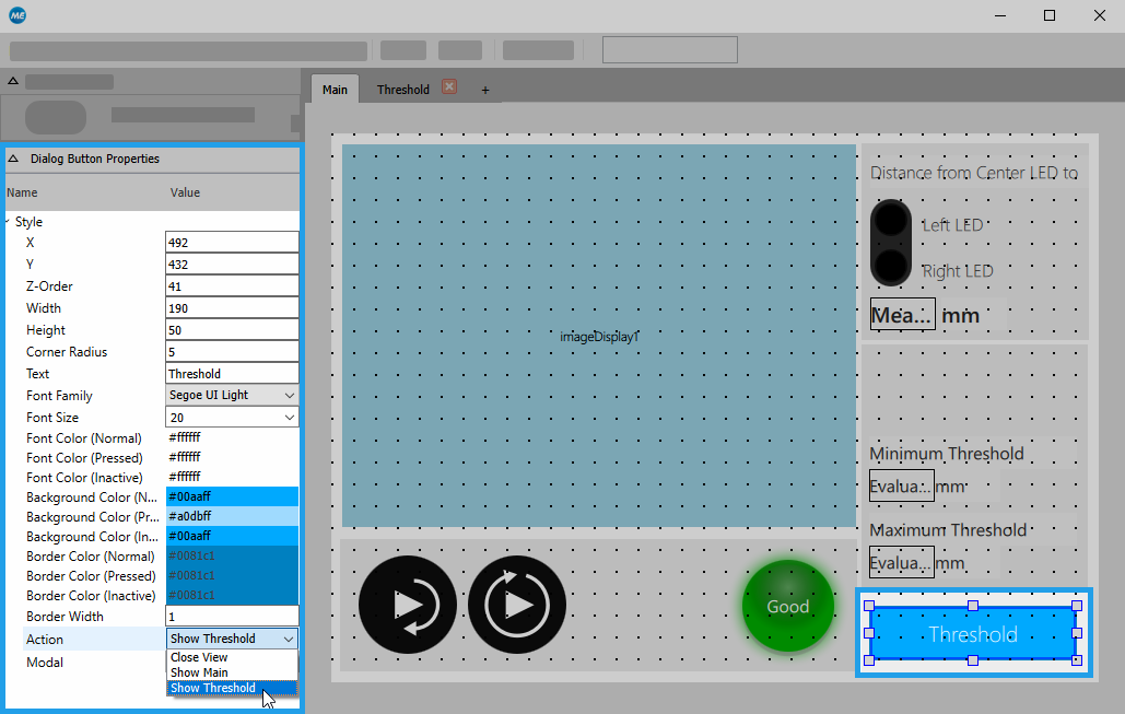 Creating a User Interface with a Dialog Window