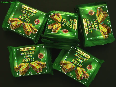 Descriptor-based matching detects planar objects extremely quickly with MVTec HALCON.