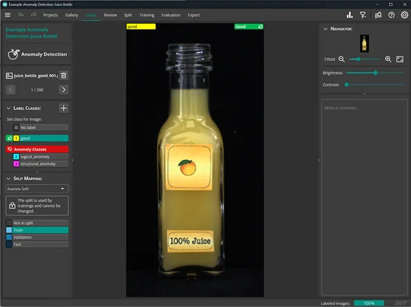 MVTec Deep Learning Tool Professional Edition for integrating deep learning workflows into industrial machine vision applications.