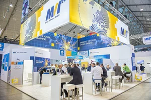 MVTec booth at trade fairs
