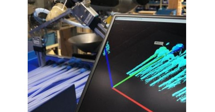 Catheter Bin-Picking Application with HALCON by Pose Automation