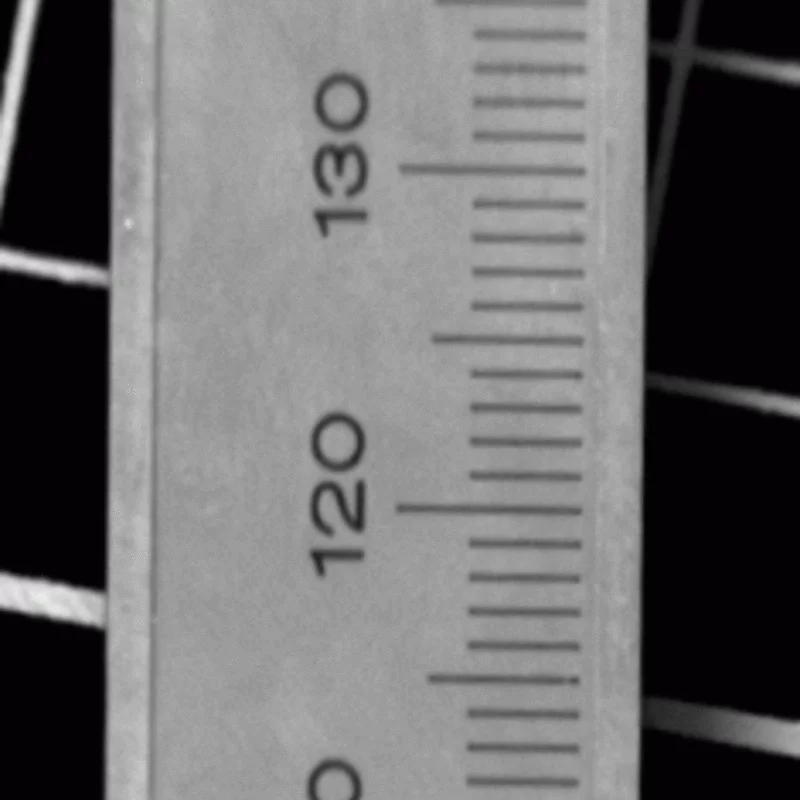 Image after calibration.