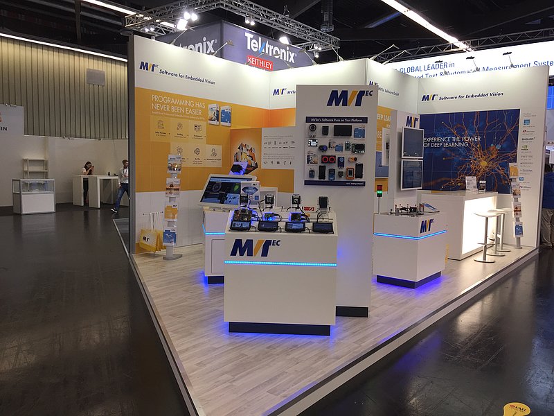 MVTec's booth at the embedded world