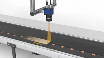 Electrode tab distance measurement with MVTec software