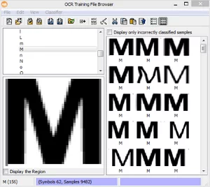 OCR Training File Browser