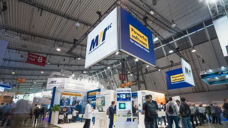 MVTec Software: trade fair booth