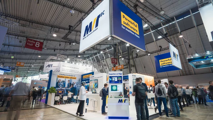 MVTec Software: trade fair booth