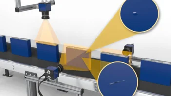 Surface inspection of prismatic cells with MVTec software.
