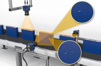 Surface inspection of prismatic cells with MVTec software.