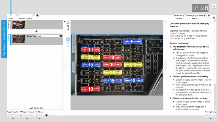 Merix Software MERLIC – No-code software for industrial image processing | MVTec