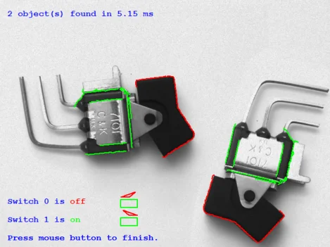 Component-based matching quickly and robustly detects composite objects with MVTec HALCON..