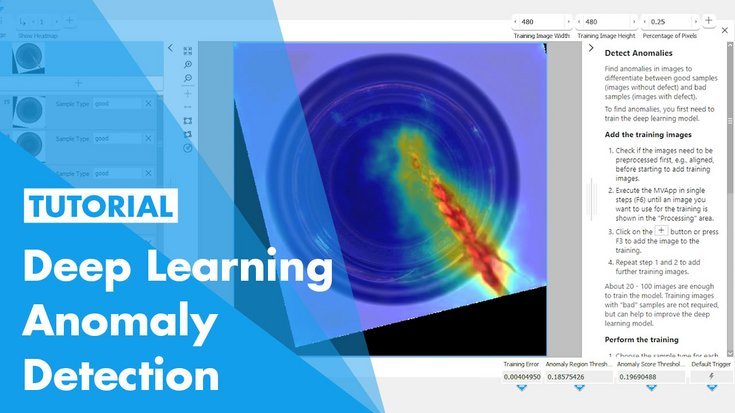 Merlic Deep Learning MERLIC – No-code software for industrial image processing | MVTec