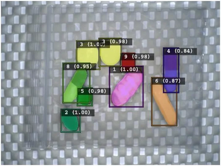Checking pill bags for completeness in MVTec HALCON.